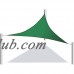 ALEKO Triangular 12' x 12' x 12' Waterproof Sun Shade Sail Canopy Tent Replacement, Yellow   556738071